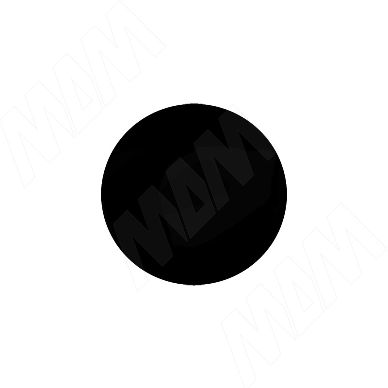 Заглушка самоклеящаяся черная, D20 мм (18 шт.) (20.010-HD) PULSE (Китай)