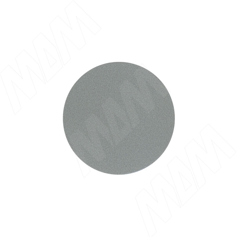 Заглушка самоклеящаяся, D13 мм, серый металлик, 63 шт. (13.022-HM)