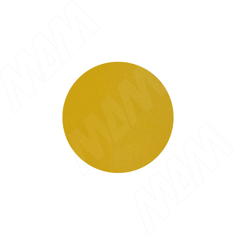 Заглушка самоклеящаяся, D13 мм, жёлтая, 63 шт. (13.576-HD) фото