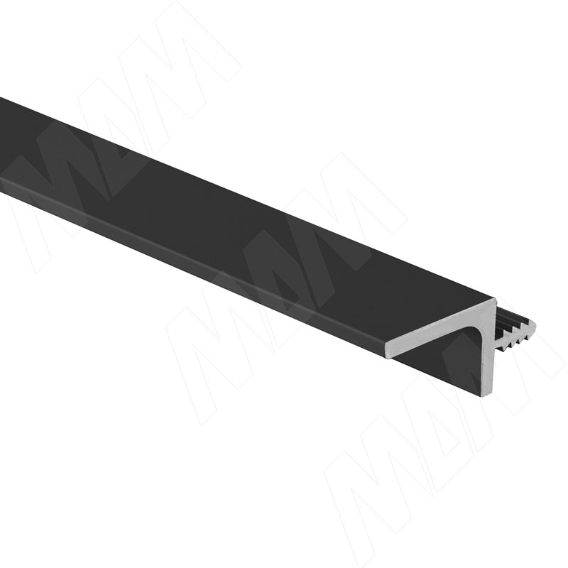 GOLINE Профиль-ручка для верхней базы, черный матовый, L-3000 (GL2.152A.3000.7W PR2) PULSE (Россия) - фото 1