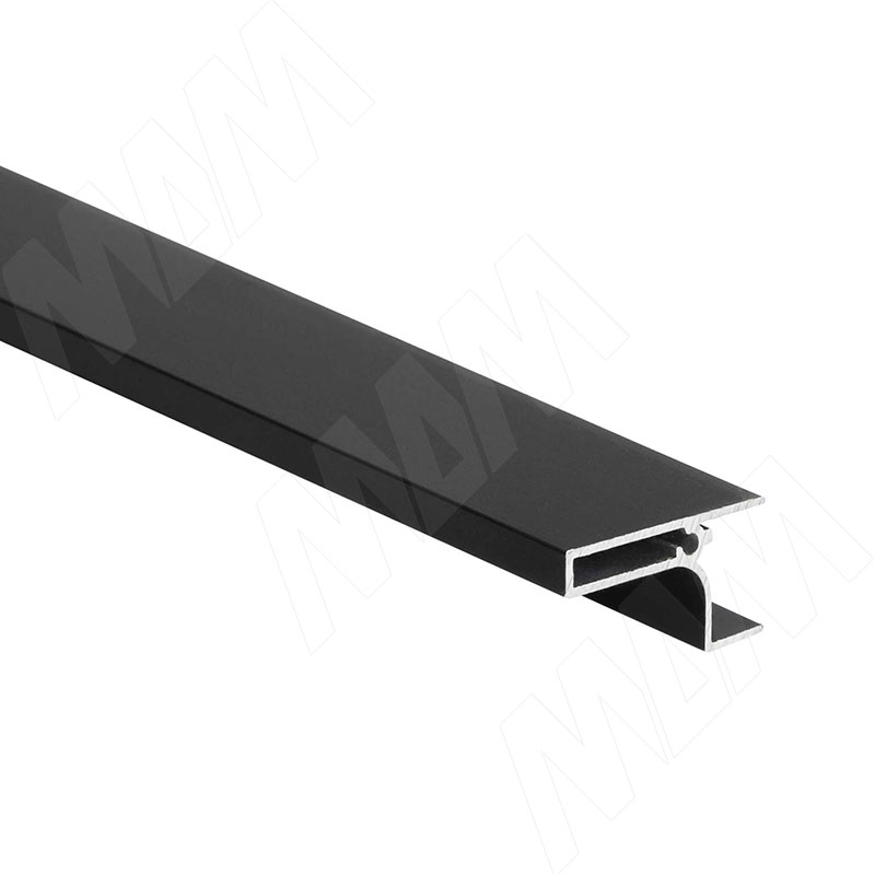 GOLINE Профиль-ручка для верхней базы, черный матовый, L-3000 (GL2.5654.3000.7W PR) PULSE (Россия)