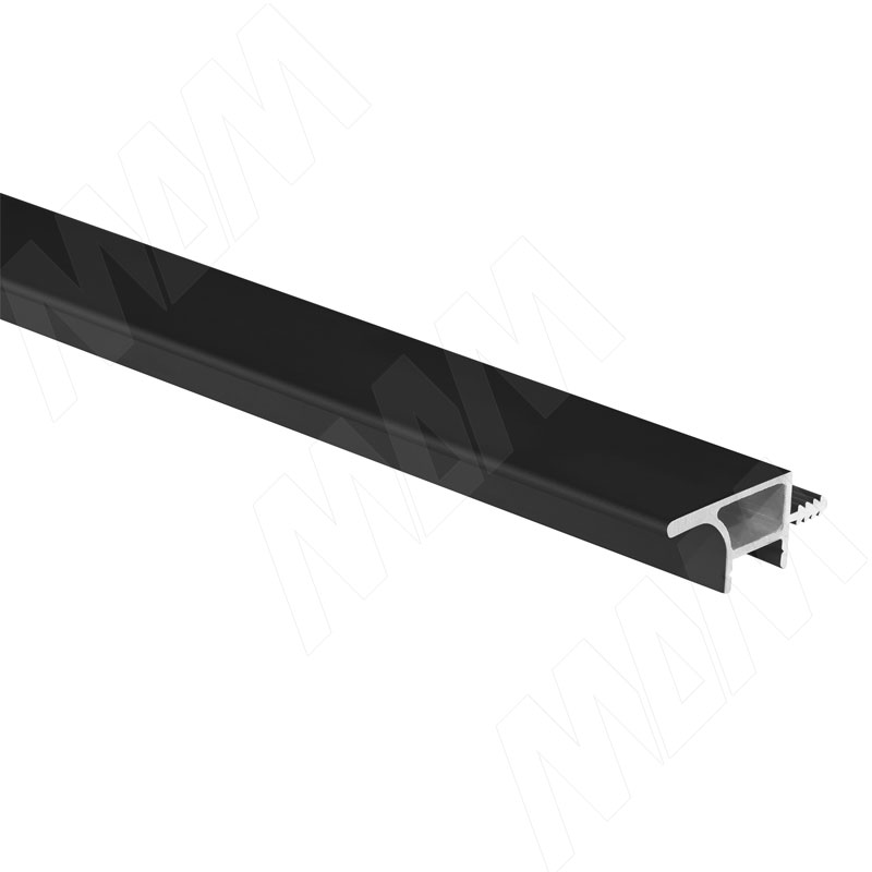 GOLIGHT Профиль-ручка для верхней базы, под светодиодную ленту, черный матовый, L-2000 (GL3.152A.2000.7W PR) PULSE (Россия)