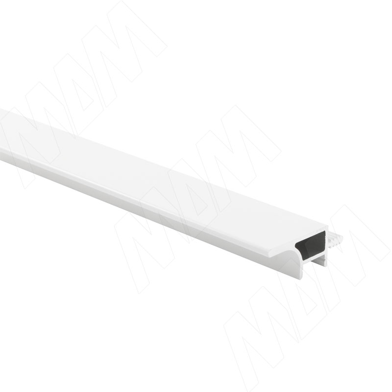 GOLIGHT Профиль-ручка для верхней базы, под светодиодную ленту, белый матовый (краска), L-2000 (GL3.152A.2000.WHM PR) PULSE (Россия)