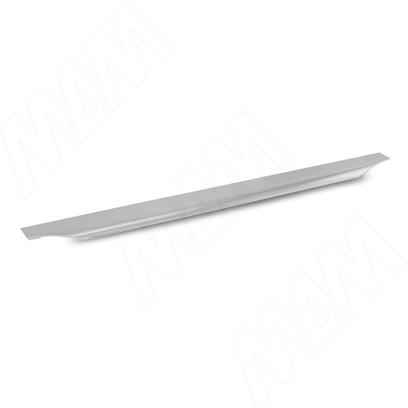 Профиль-ручка 600мм крепление саморезами алюминий полированный (анод) (26.600.AS)