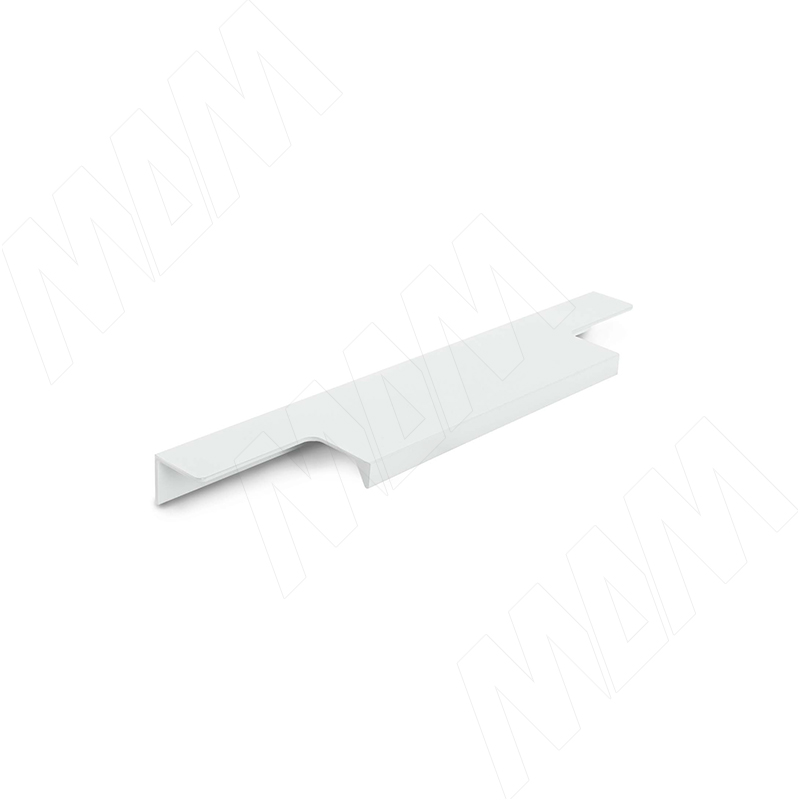 Профиль-ручка 196мм крепление саморезами белый матовый (краска RAL 9003) (PH.RU13.200.WHT)