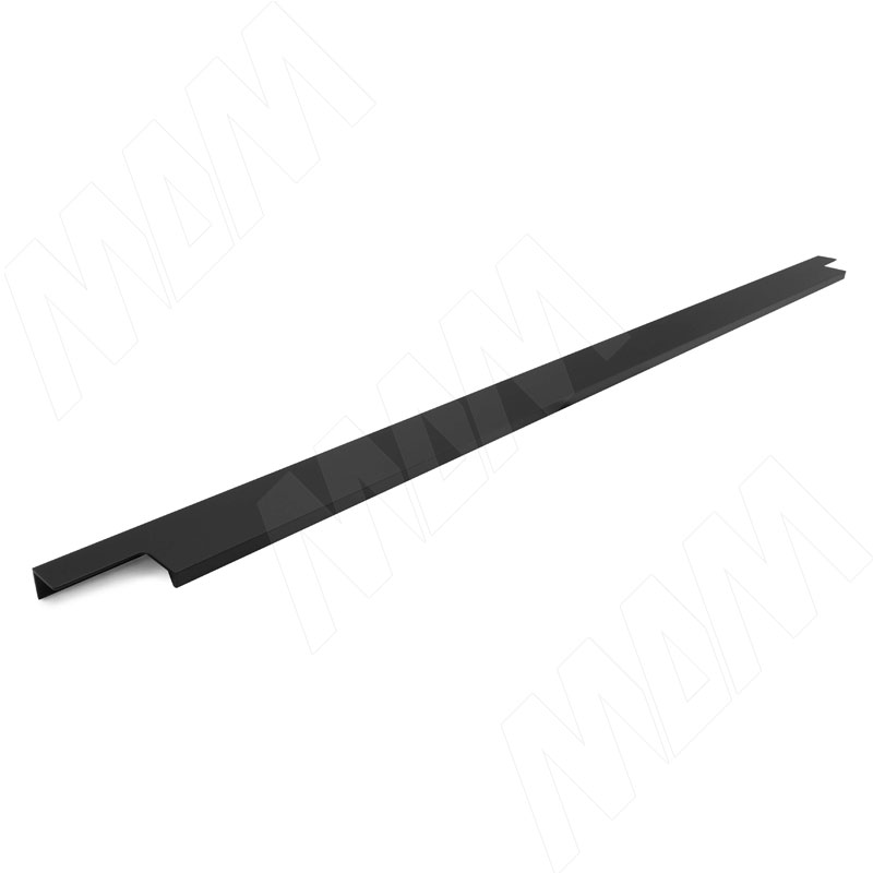 Профиль-ручка 896мм крепление саморезами черный матовый (анод) (PH.RU13.900.BL)