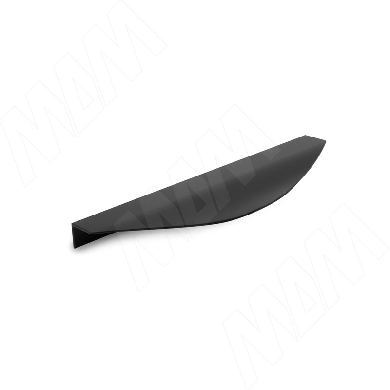 Профиль-ручка 196мм крепление саморезами черный матовый (анод) (PH.RU14.200.BL)