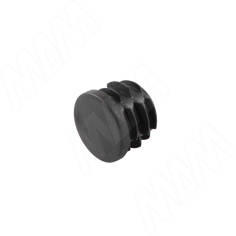 Заглушка /подпятник для круглой трубы, D32 мм, черный (HL.R.32.BL) PULSE (Россия)