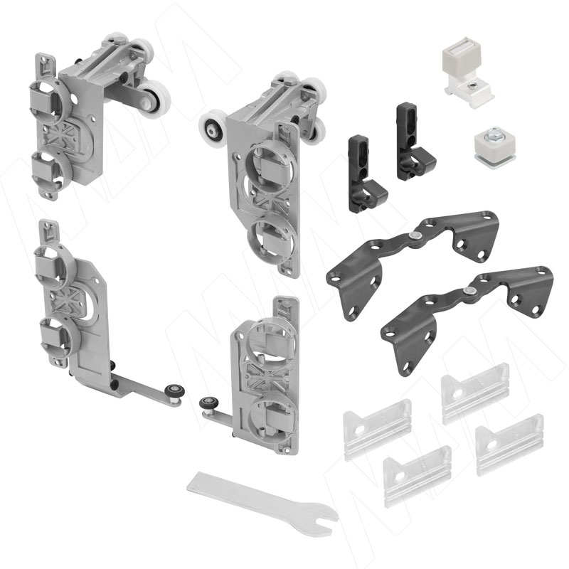 PS11 Комплект роликов и аксессуаров для складной двери (PS11AP6E01) Cinetto (Италия)