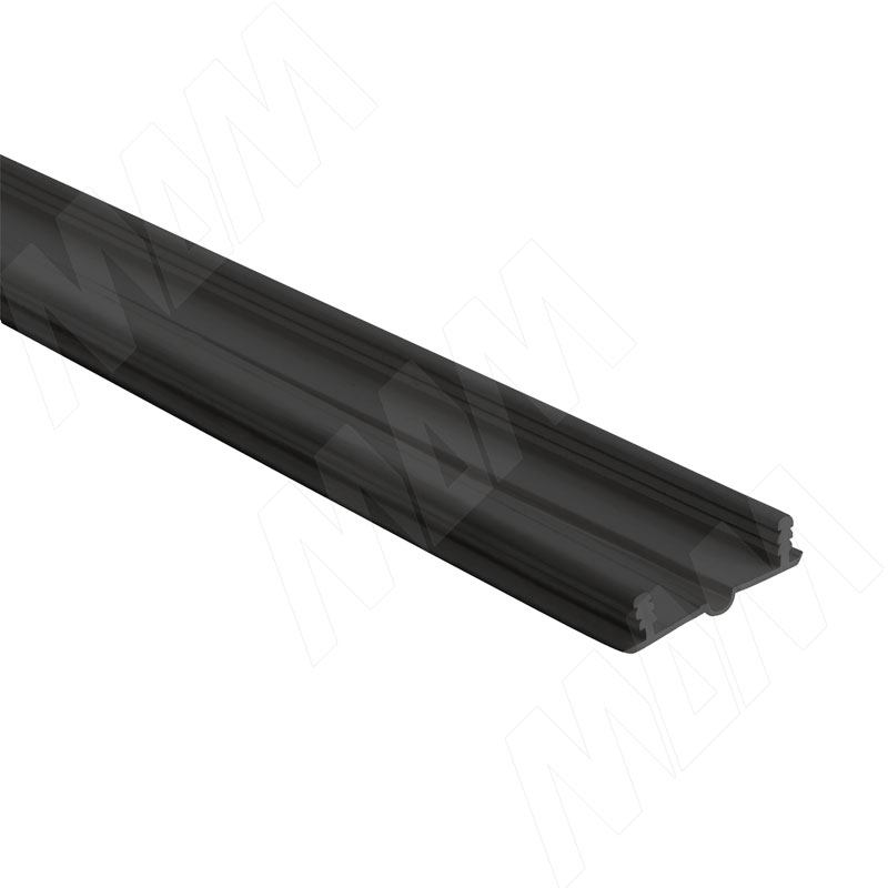 PS11 Профиль-заглушка, черный, L-2600 (TE22900001) Cinetto (Италия)