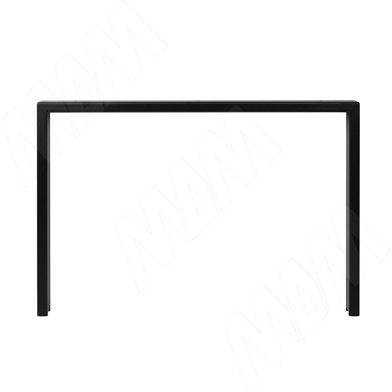 Лион опора для стола П-образная, 595х400 мм, черный (RAL 9005, муар) (LI40X20/400 BLC) PULSE (Россия)
