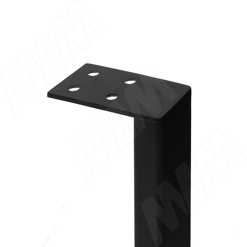 Тулуза опора для стола П-образная, 595х400 мм, черный (RAL 9005, муар) (TU40X20/400 BLC) PULSE (Россия) TU40X20/400 BLC Тулуза опора для стола П-образная, 595х400 мм, черный (RAL 9005, муар) - фото 3