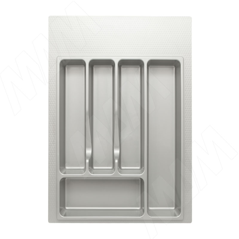 цена Лоток кухонный универсальный, для ящика с фасадом 400 мм, металлик (72.40.M)