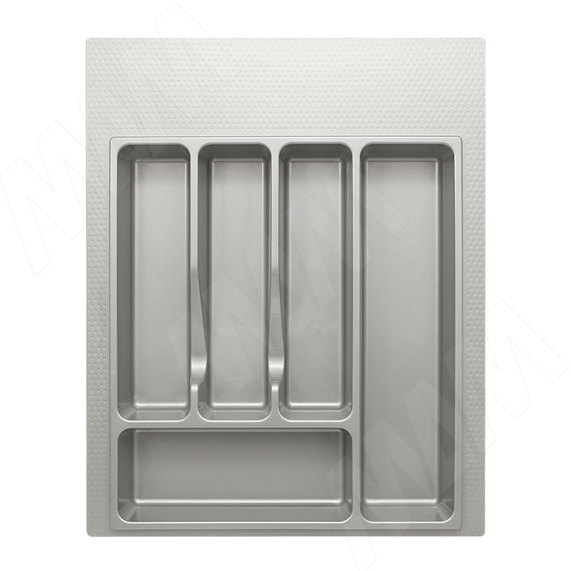 цена Лоток кухонный универсальный, для ящика с фасадом 450 мм, металлик (72.45.M)