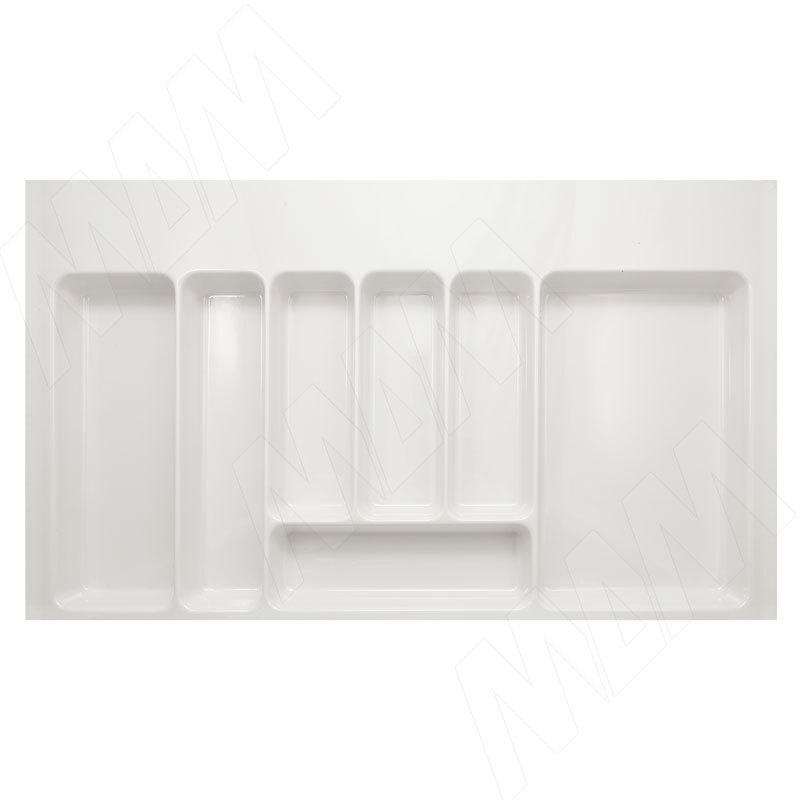 Лоток кухонный универсальный, для ящика с фасадом 900 мм, белый (72.90.BI) фото