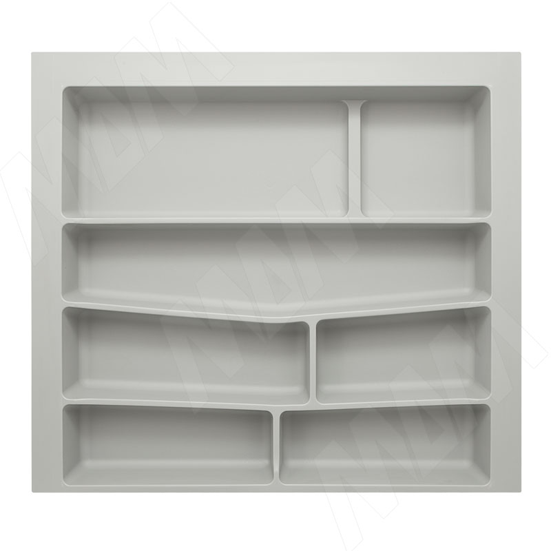 Лоток кухонный для ящика NOVA PRO, фасад 600 мм, серый матовый (76.60.GRM NOVAPRO) Volpato (Италия) - фото 1