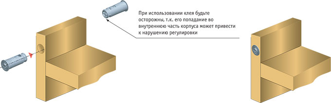 K lock магнит врезной d10 серый